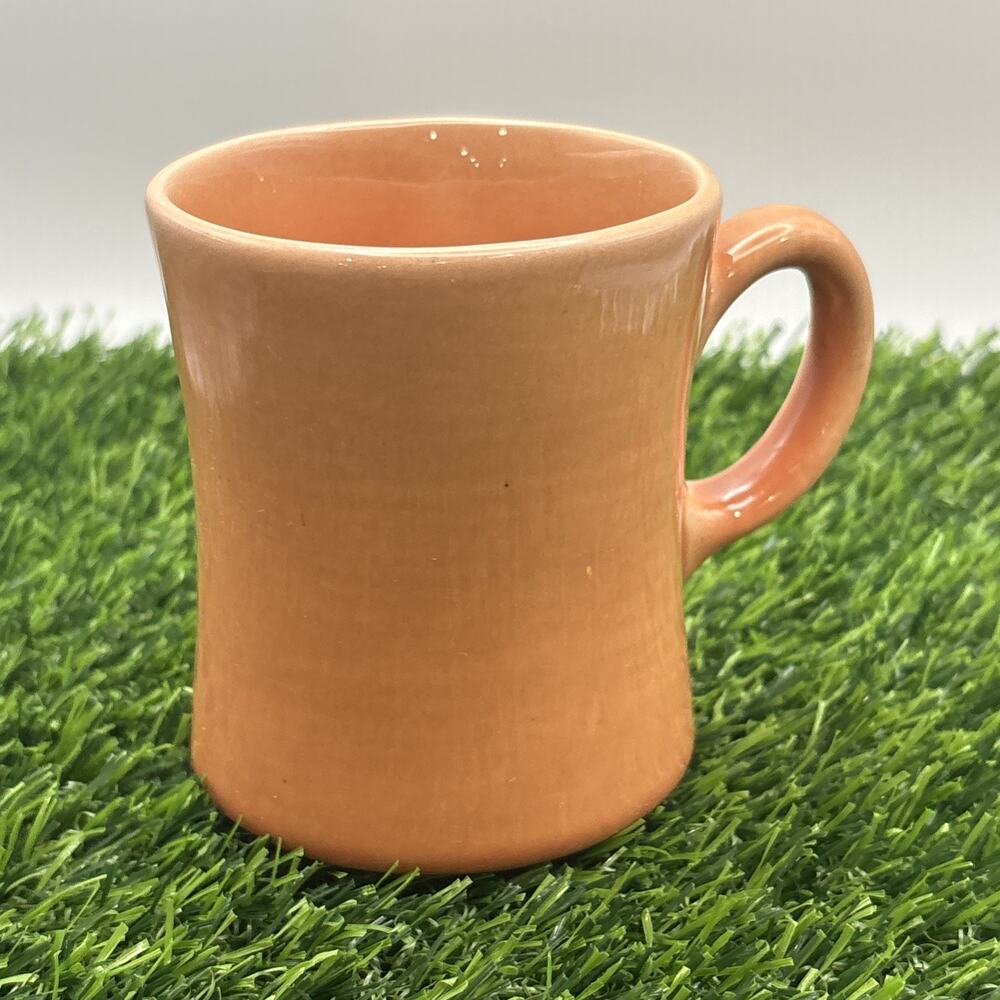 METLOX Colorstax Terra Cotta Coffee Mug Vintage MCM - Metlox Cups - Coffee Mug